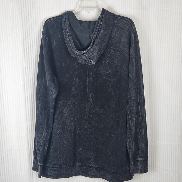 Disney Parks Halloween 2020 Maleficent Hoodie SizeM P2P 23" Length 33" Oversized - Picture 6 of 9